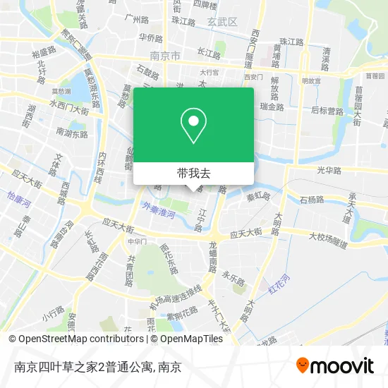 南京四叶草之家2普通公寓地图