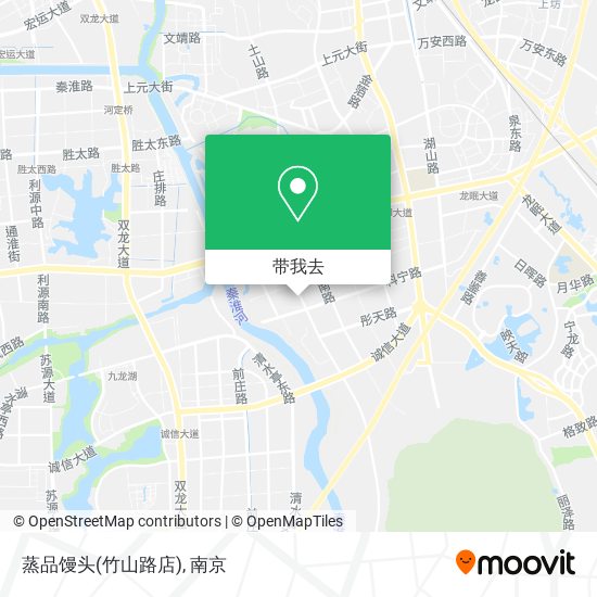 蒸品馒头(竹山路店)地图