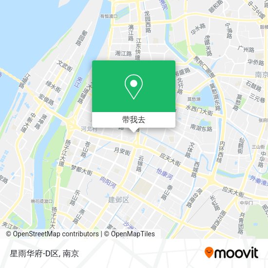 星雨华府-D区地图