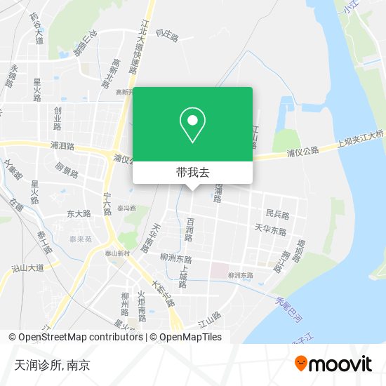 天润诊所地图