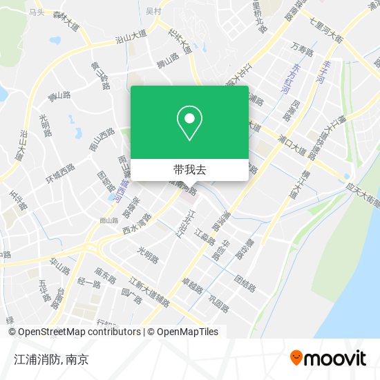 江浦消防地图