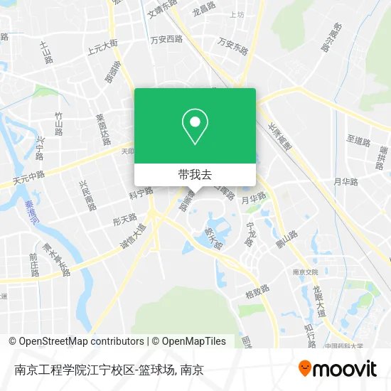 南京工程学院江宁校区-篮球场地图