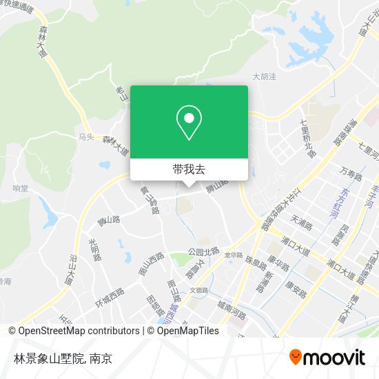林景象山墅院地图