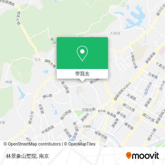 林景象山墅院地图