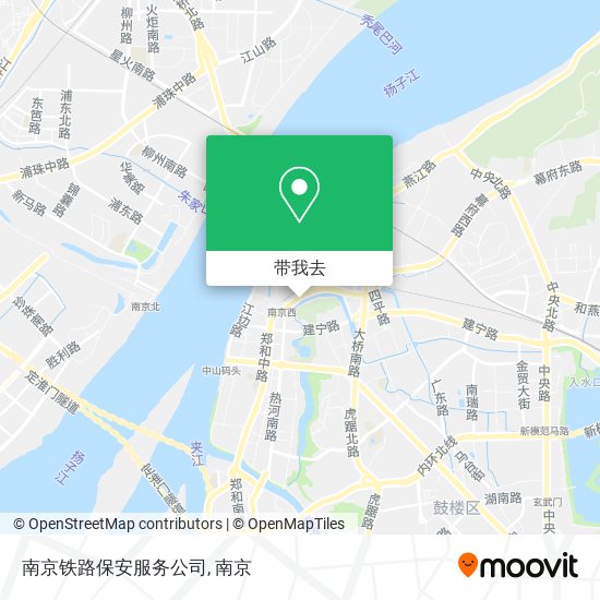 南京铁路保安服务公司地图