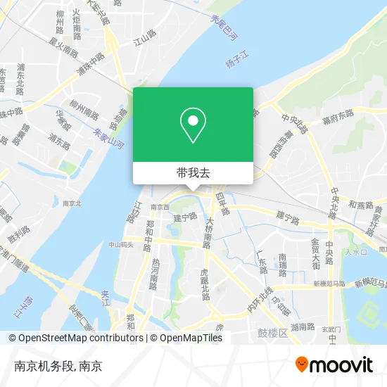 南京机务段地图
