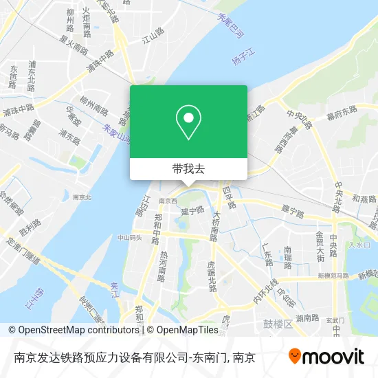 南京发达铁路预应力设备有限公司-东南门地图