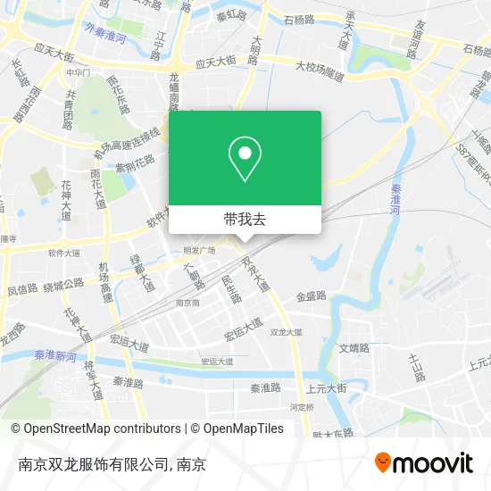 南京双龙服饰有限公司地图