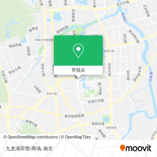 九龙湖宾馆-商场地图
