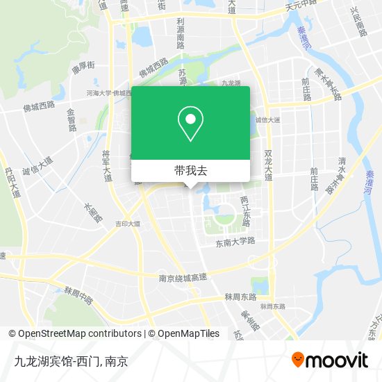 九龙湖宾馆-西门地图