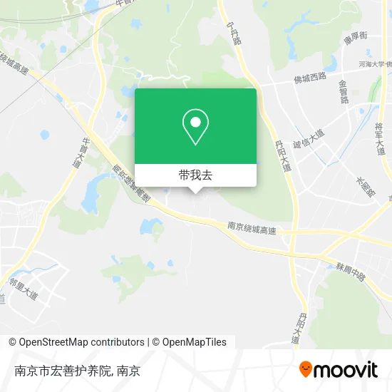 南京市宏善护养院地图