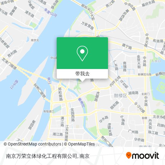 南京万荣立体绿化工程有限公司地图
