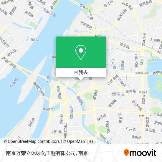 南京万荣立体绿化工程有限公司地图