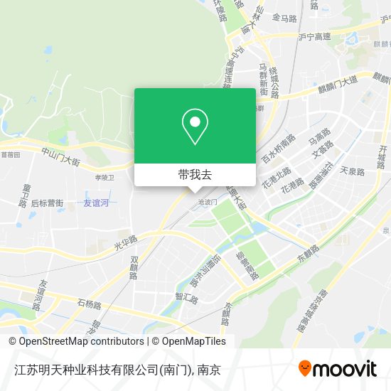 江苏明天种业科技有限公司(南门)地图