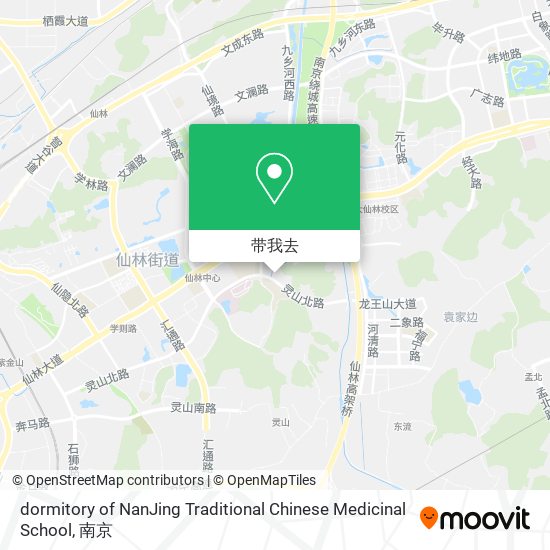dormitory of NanJing Traditional Chinese Medicinal School地图