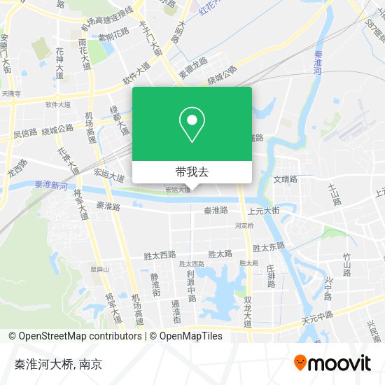 秦淮河大桥地图