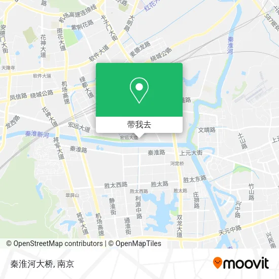 秦淮河大桥地图