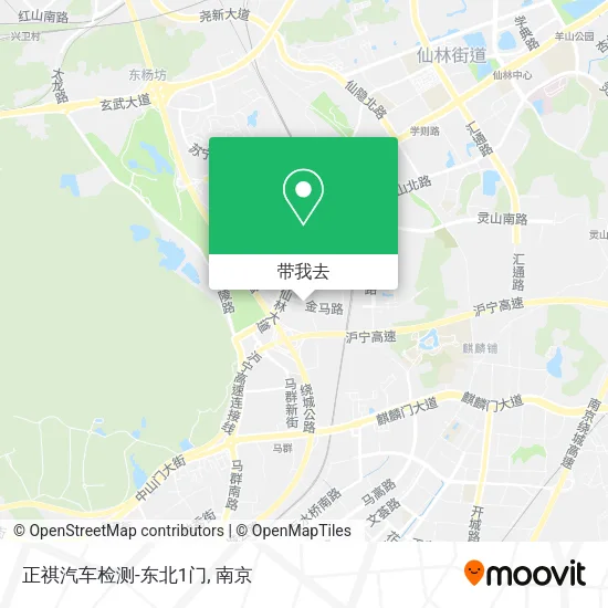 正祺汽车检测-东北1门地图