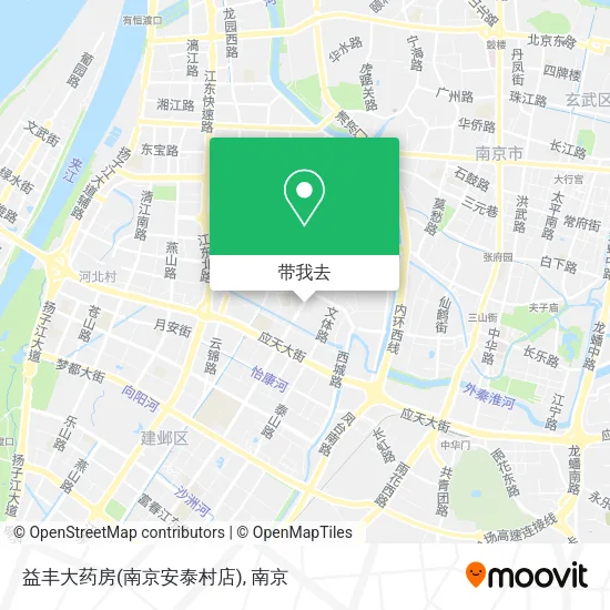 益丰大药房(南京安泰村店)地图