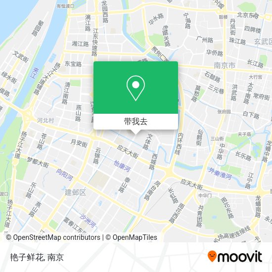艳子鲜花地图
