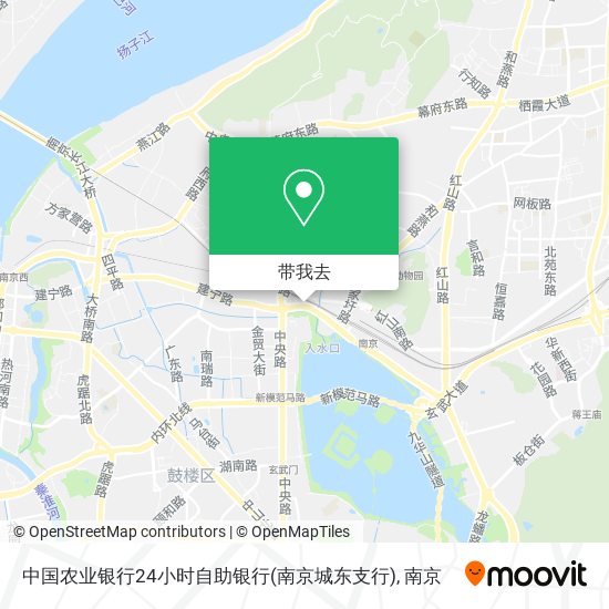 中国农业银行24小时自助银行(南京城东支行)地图