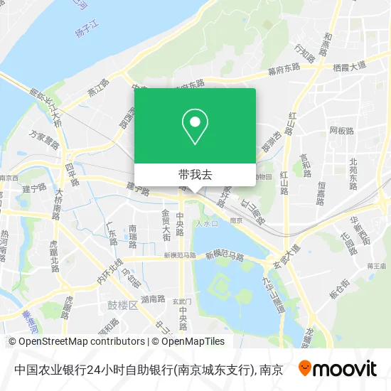 中国农业银行24小时自助银行(南京城东支行)地图