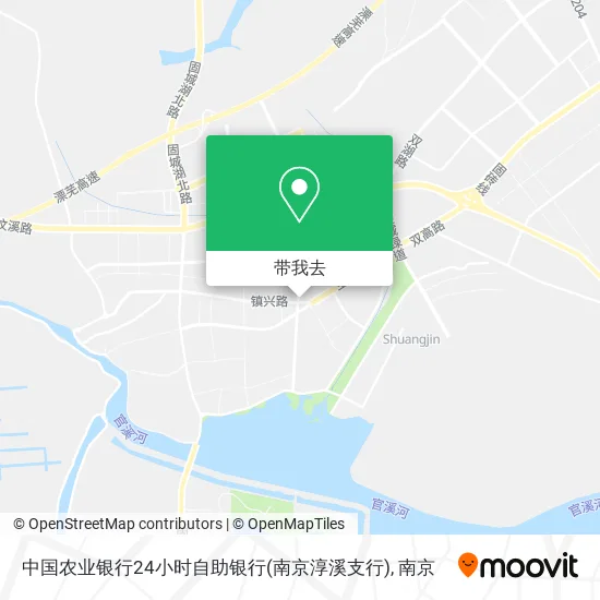 中国农业银行24小时自助银行(南京淳溪支行)地图