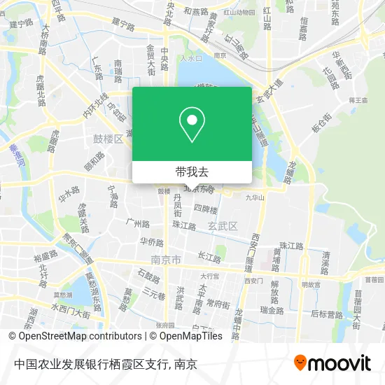 中国农业发展银行栖霞区支行地图
