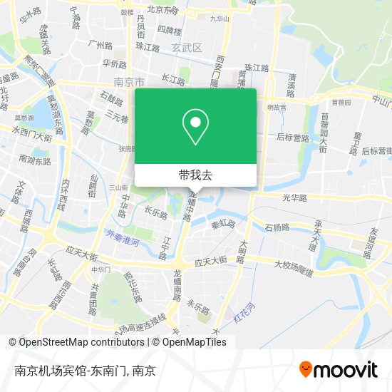 南京机场宾馆-东南门地图