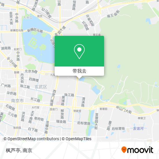 枫芦亭地图