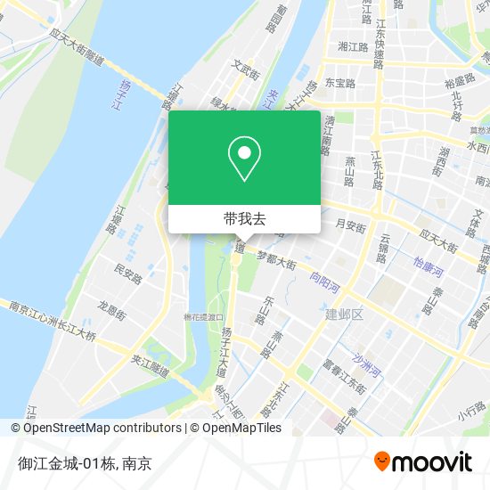 御江金城-01栋地图
