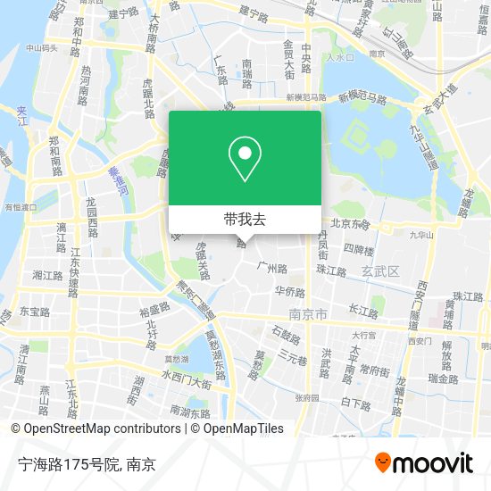 宁海路175号院地图