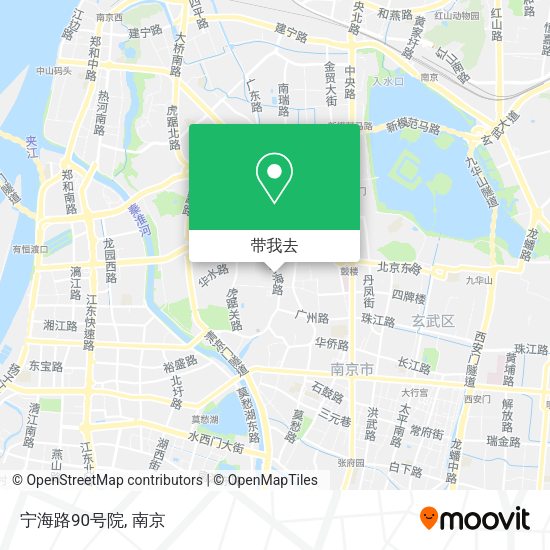宁海路90号院地图
