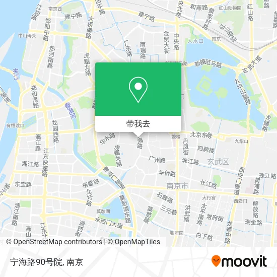 宁海路90号院地图