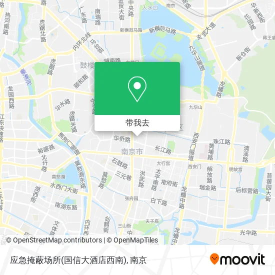 应急掩蔽场所(国信大酒店西南)地图