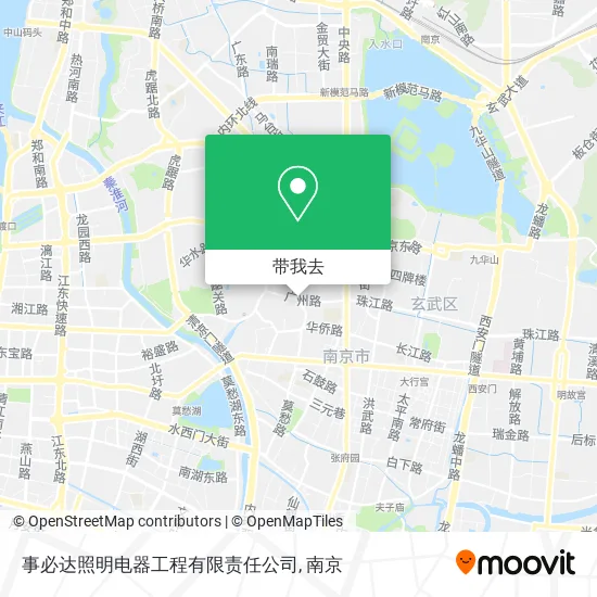 事必达照明电器工程有限责任公司地图