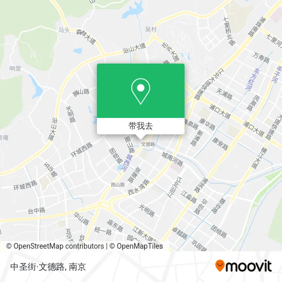中圣街·文德路地图