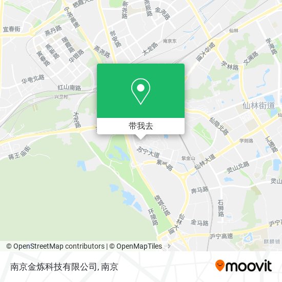 南京金炼科技有限公司地图