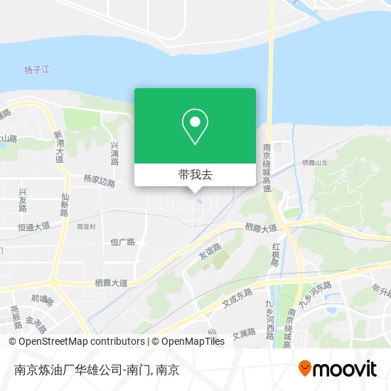 南京炼油厂华雄公司-南门地图