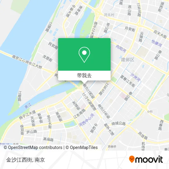 金沙江西街地图