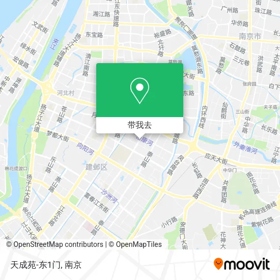 天成苑-东1门地图