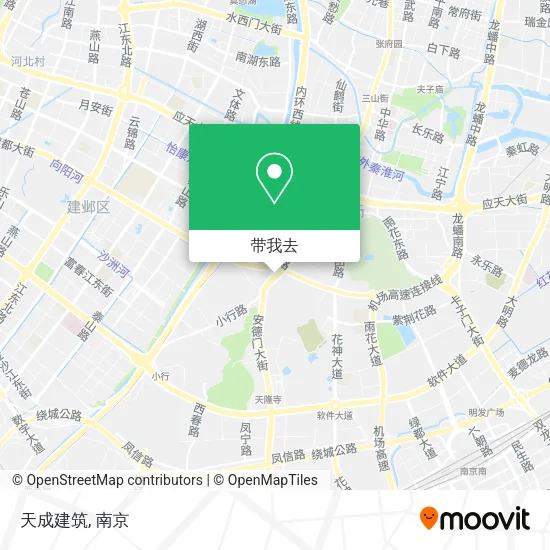 天成建筑地图