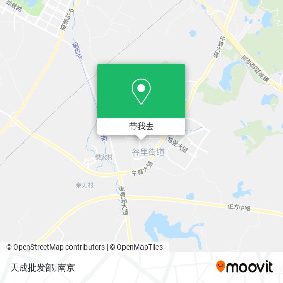 天成批发部地图
