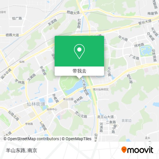 羊山东路地图