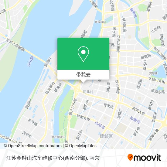 江苏金钟山汽车维修中心(西南分部)地图