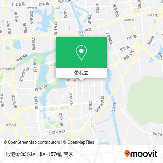 殷巷新寓东区四区-157幢地图