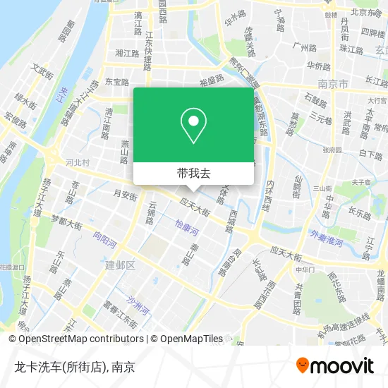 龙卡洗车(所街店)地图
