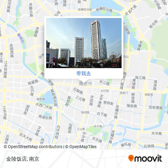 金陵饭店地图