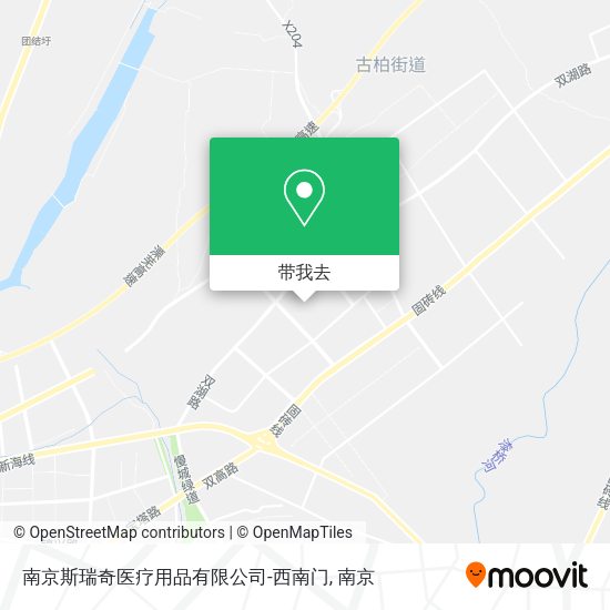 南京斯瑞奇医疗用品有限公司-西南门地图