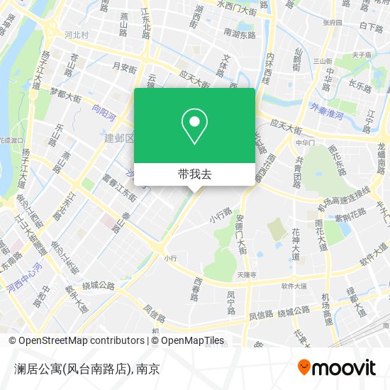 澜居公寓(风台南路店)地图